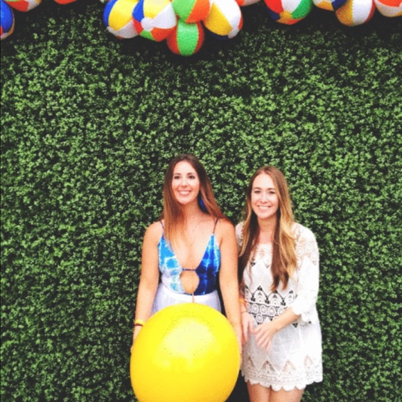 Crocheted Bathing Suit Cover Up/Tunic - Picture 5 of 5